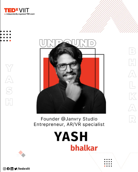 Yash Bhalkar TEDx Keynote Poster